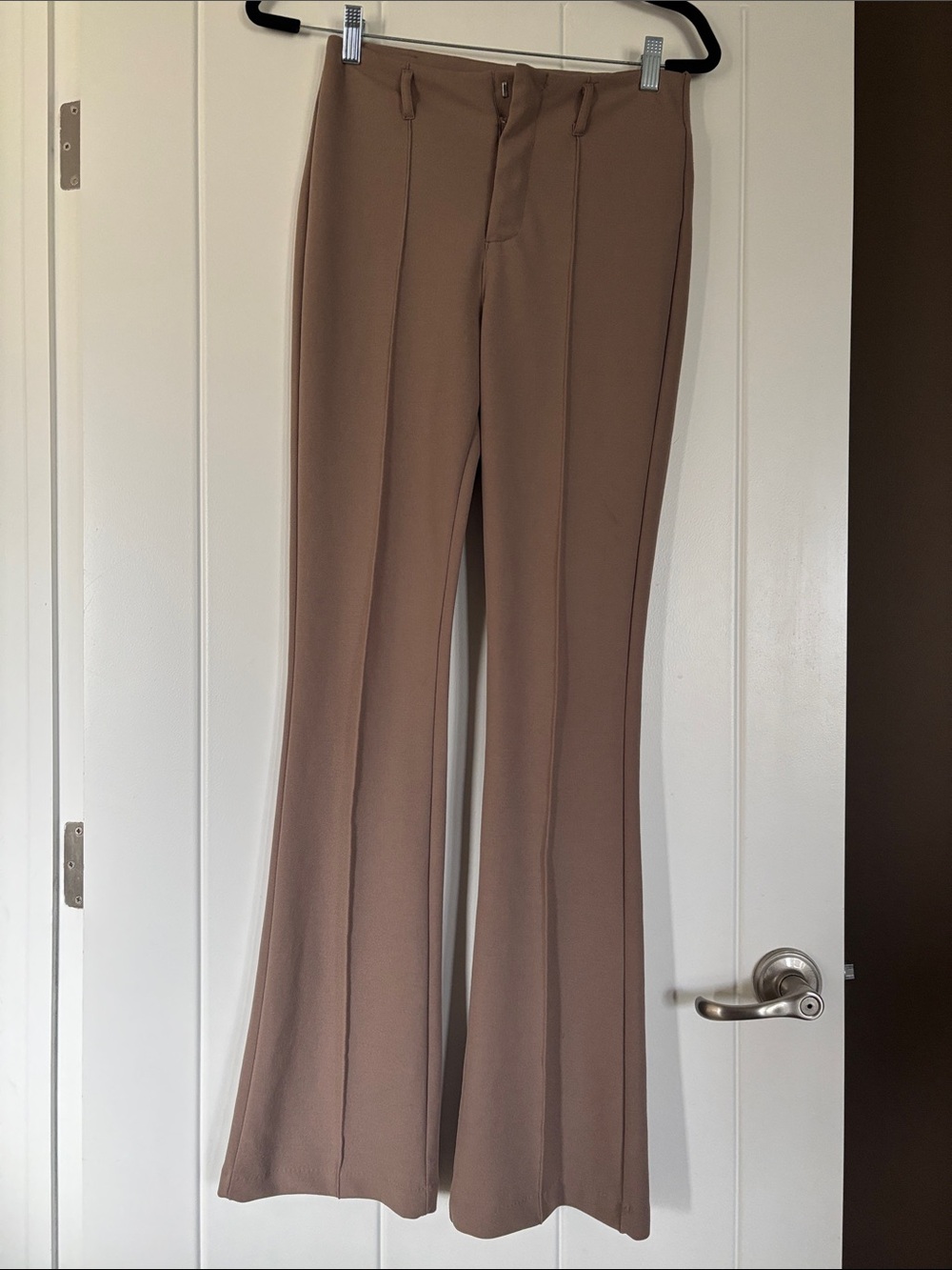 Streetwear Society Taupe Flared Chinos